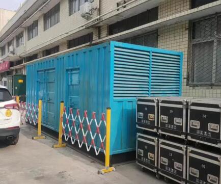 鄂州静音发电机租赁